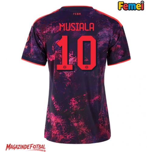 Bayern Munich Jamal Musiala #10 Tricou Fotbal Replică 2026-27 Femei Treilea Bayern Munich Jamal Musiala #10 Tricou Fotbal Replică 2026-27 Femei Treilea